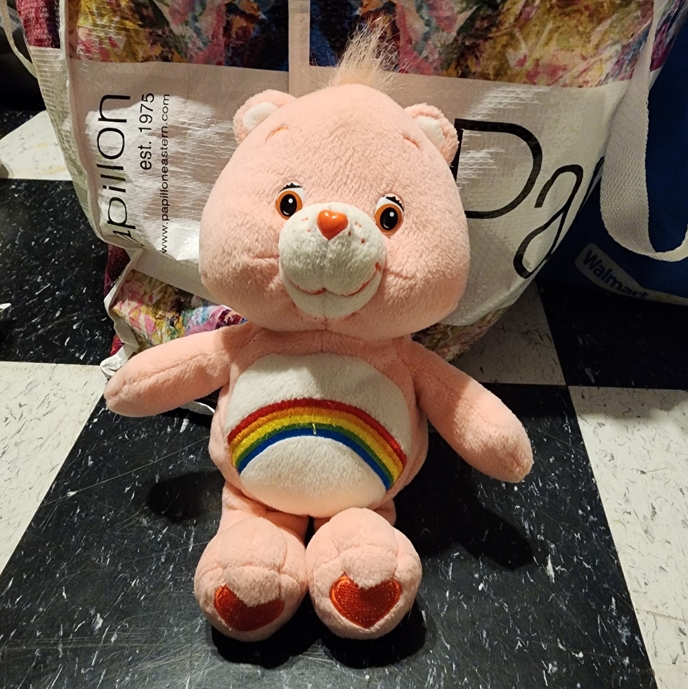 2002 Care Bear Cheer Bear Plush
